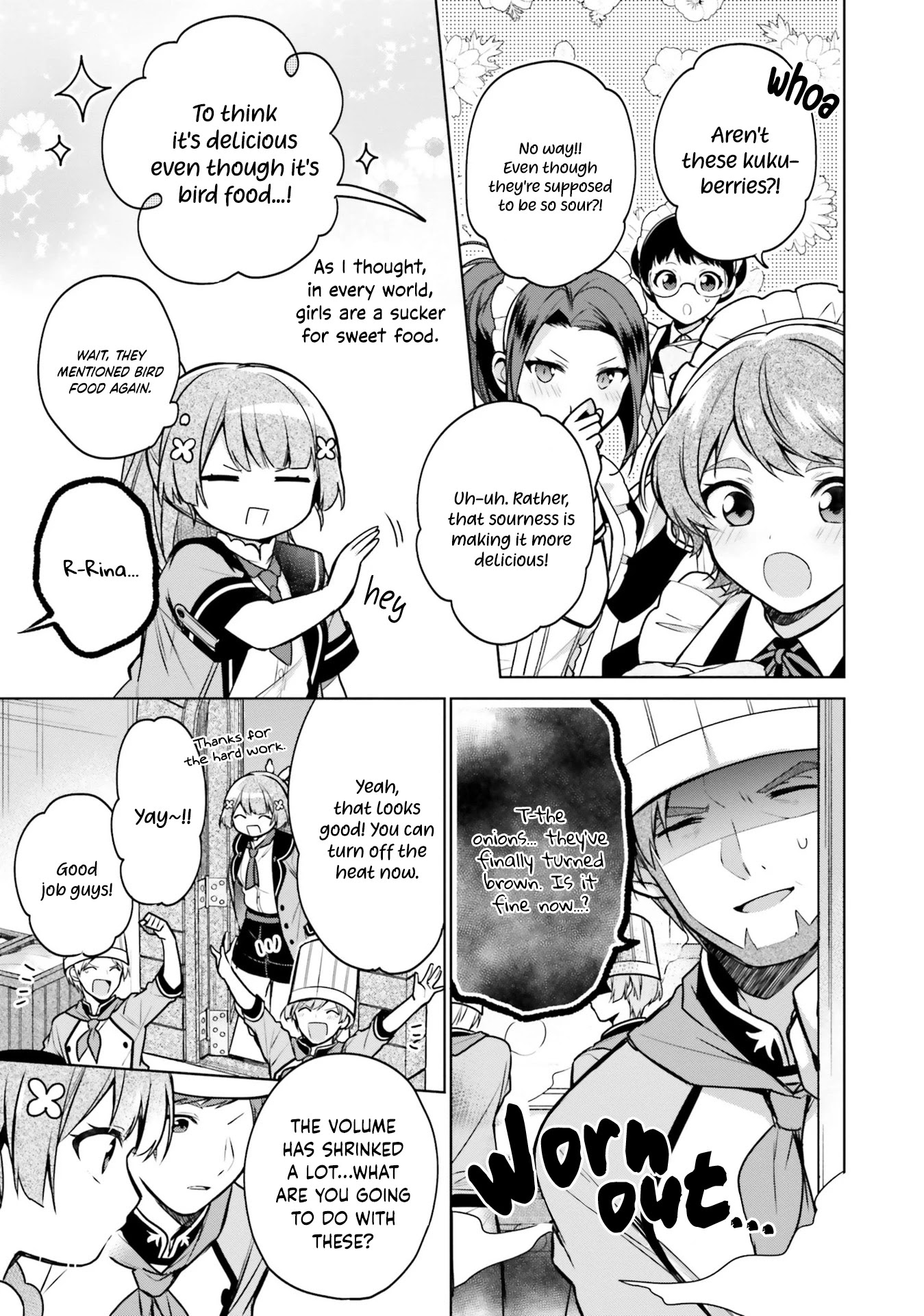 I'm Not the Saint, so I'll Just Leisurely Make Food at the Royal Palace chapter 9 page 27