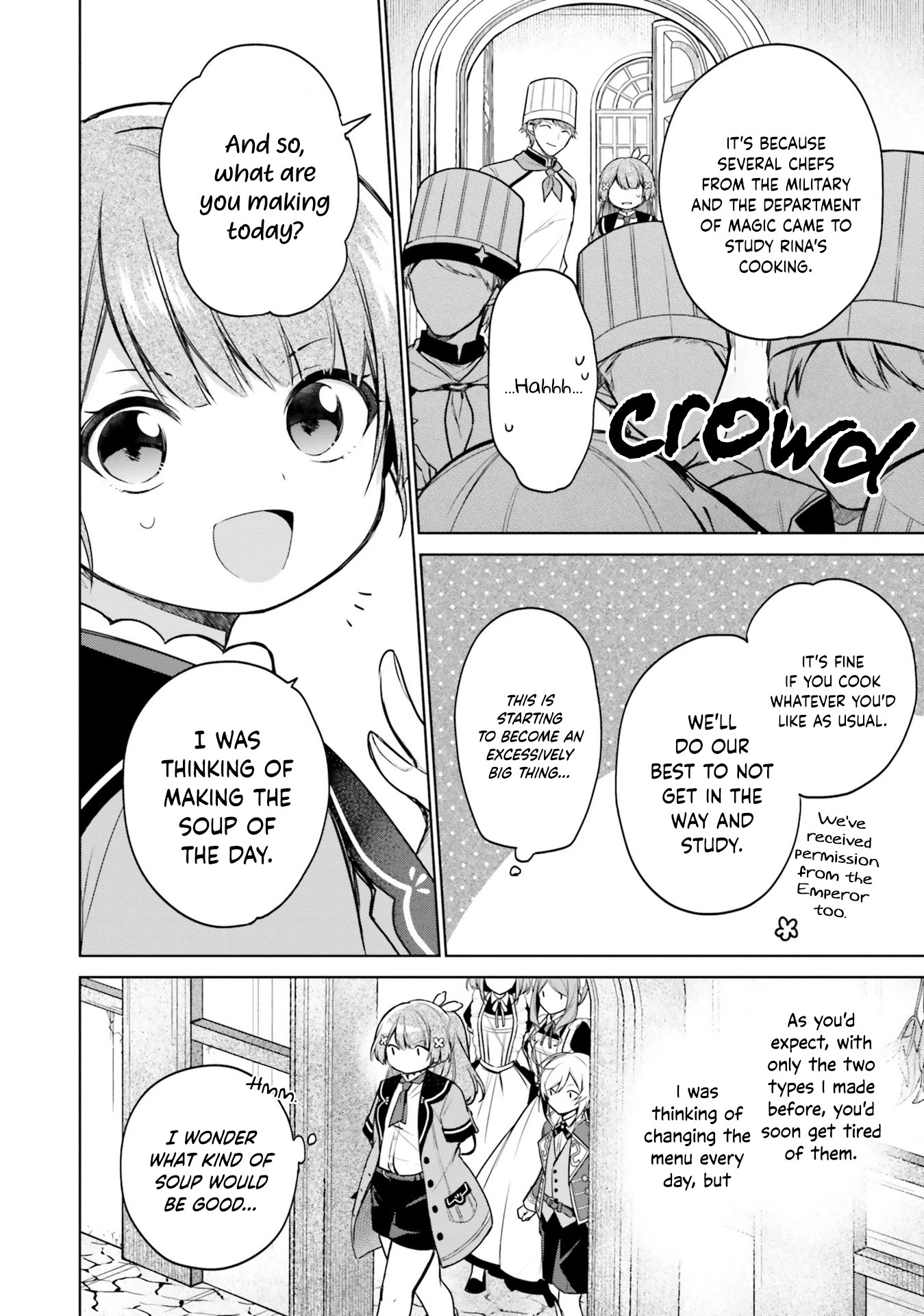 I'm Not the Saint, so I'll Just Leisurely Make Food at the Royal Palace chapter 9 page 4