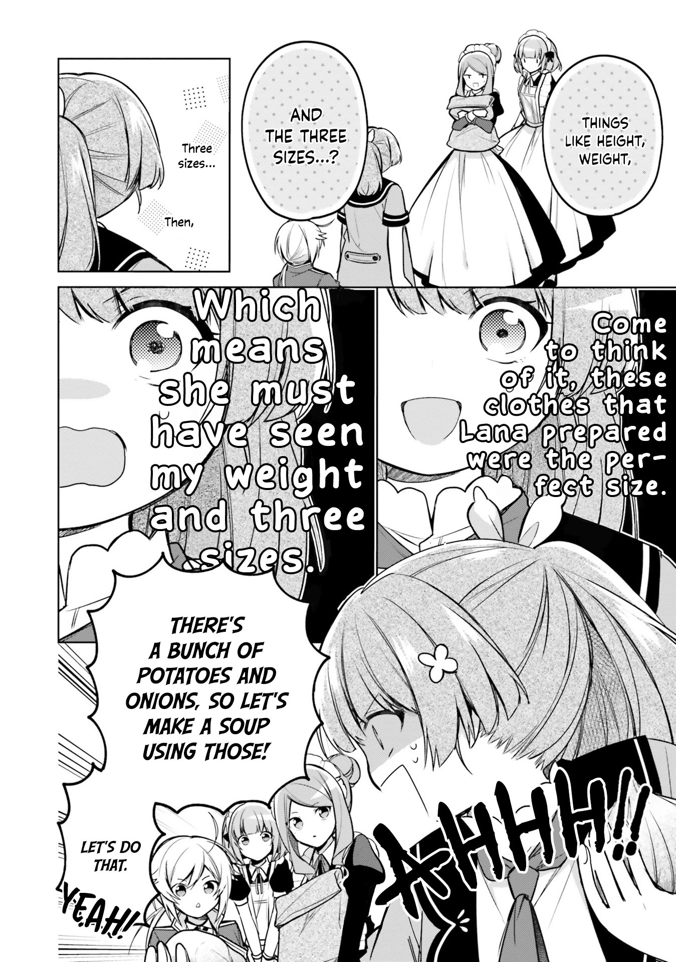 I'm Not the Saint, so I'll Just Leisurely Make Food at the Royal Palace chapter 9 page 8