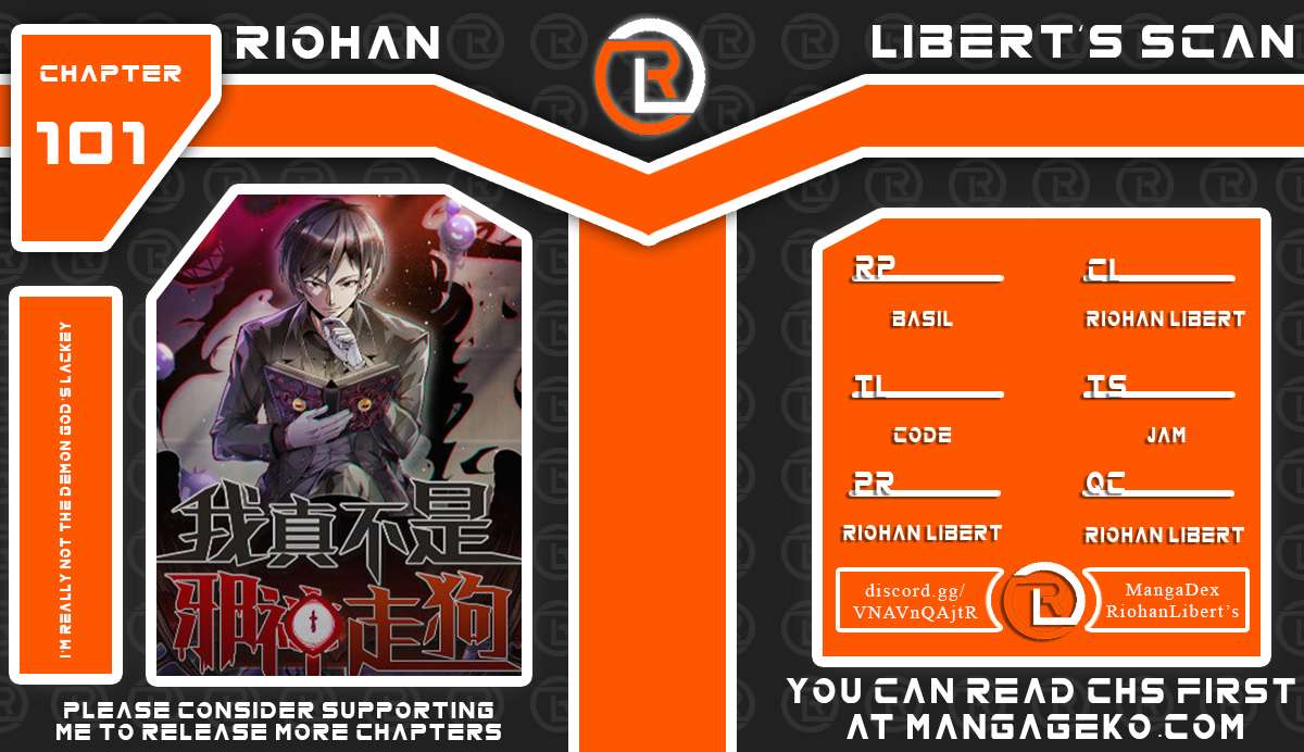 I’m Really Not the Evil God’s Lackey chapter 101 page 1