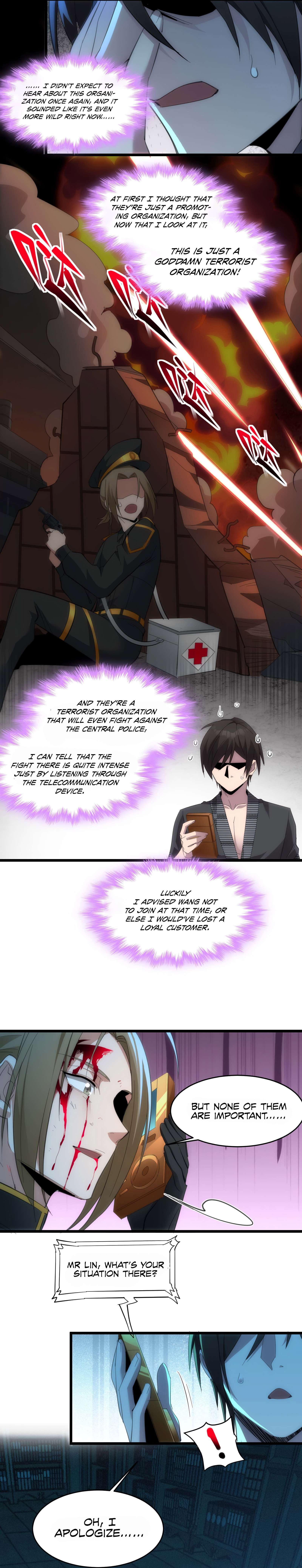 I’m Really Not the Evil God’s Lackey chapter 104 page 14