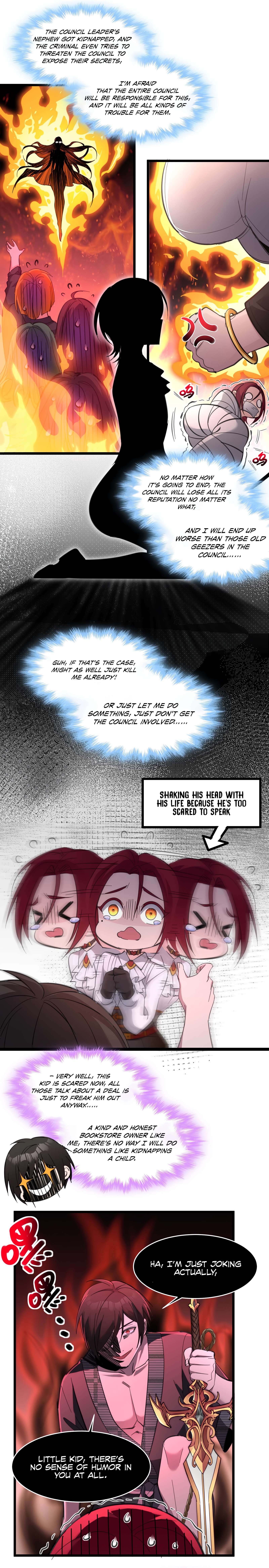 I’m Really Not the Evil God’s Lackey chapter 105 page 10