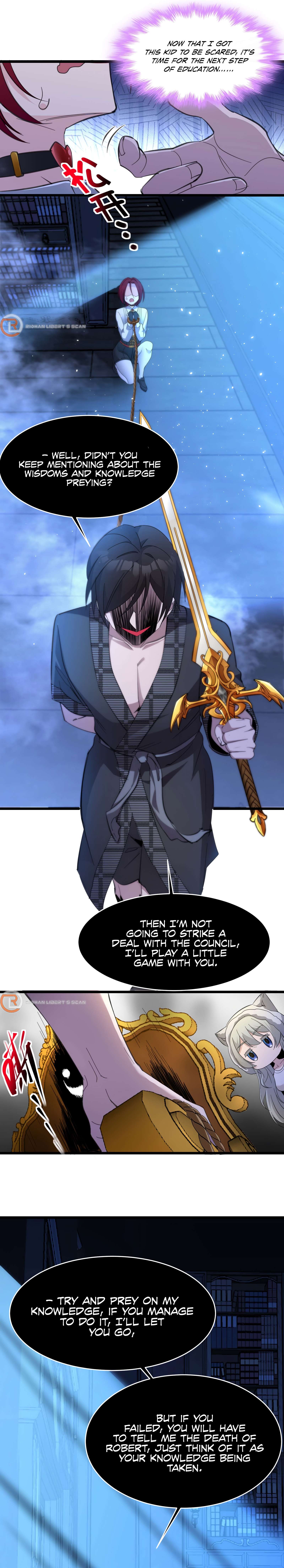 I’m Really Not the Evil God’s Lackey chapter 105 page 11