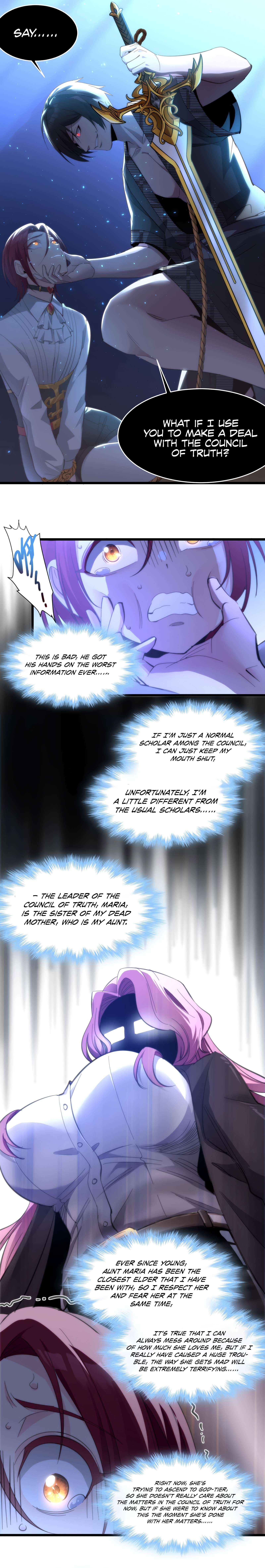 I’m Really Not the Evil God’s Lackey chapter 105 page 9