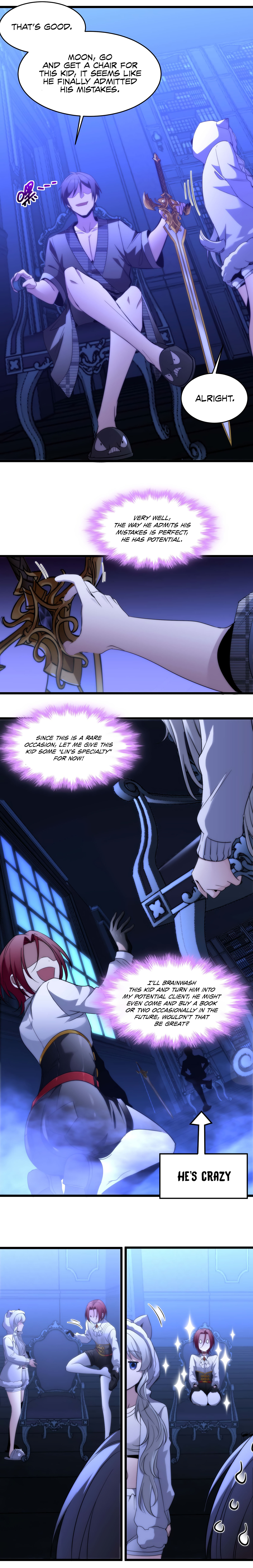 I’m Really Not the Evil God’s Lackey chapter 107 page 5