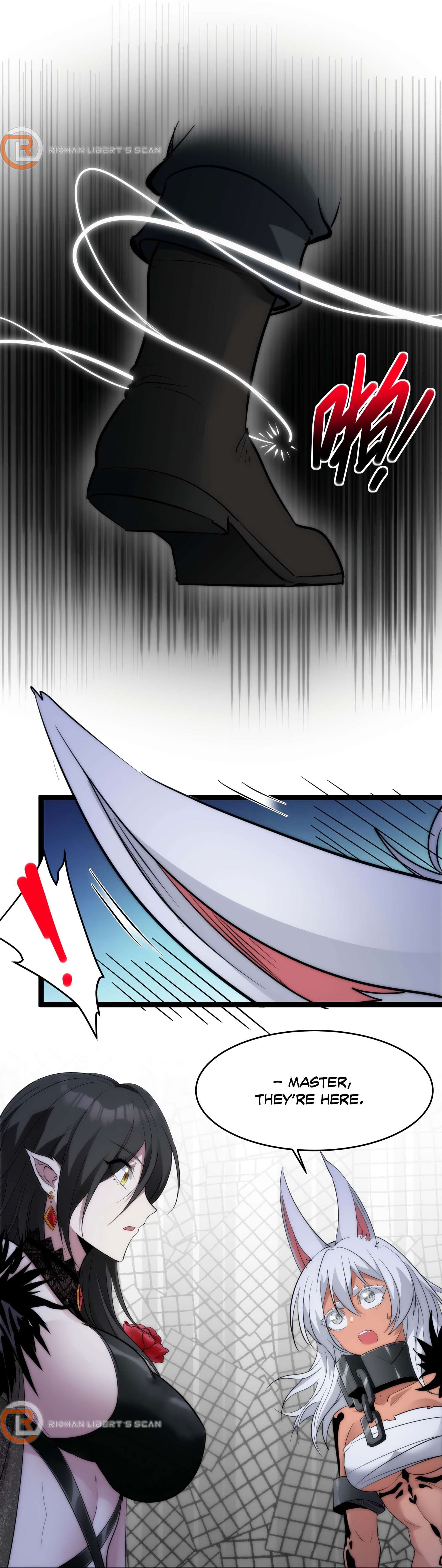 I’m Really Not the Evil God’s Lackey chapter 110 page 23