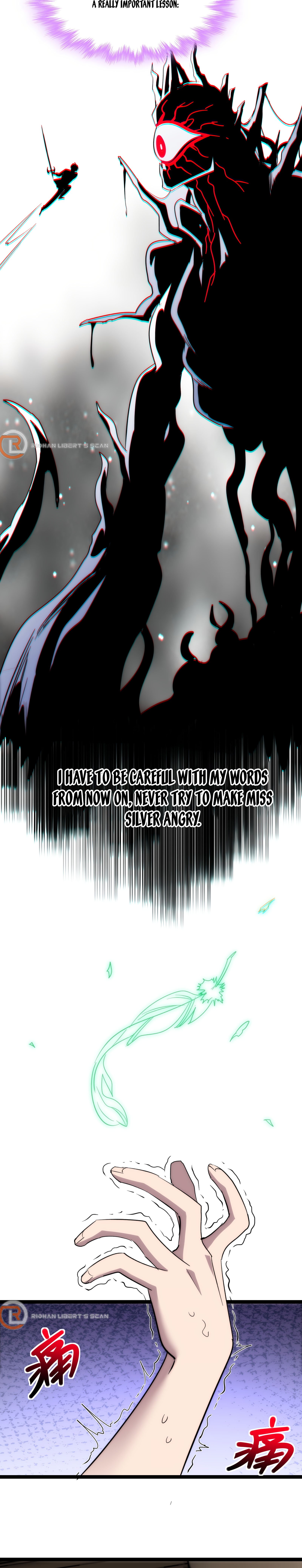 I’m Really Not the Evil God’s Lackey chapter 114 page 19