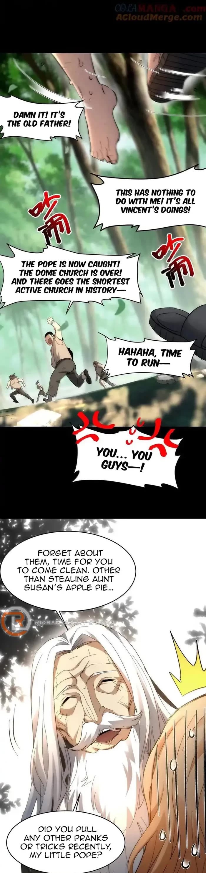 I’m Really Not the Evil God’s Lackey chapter 135 page 12