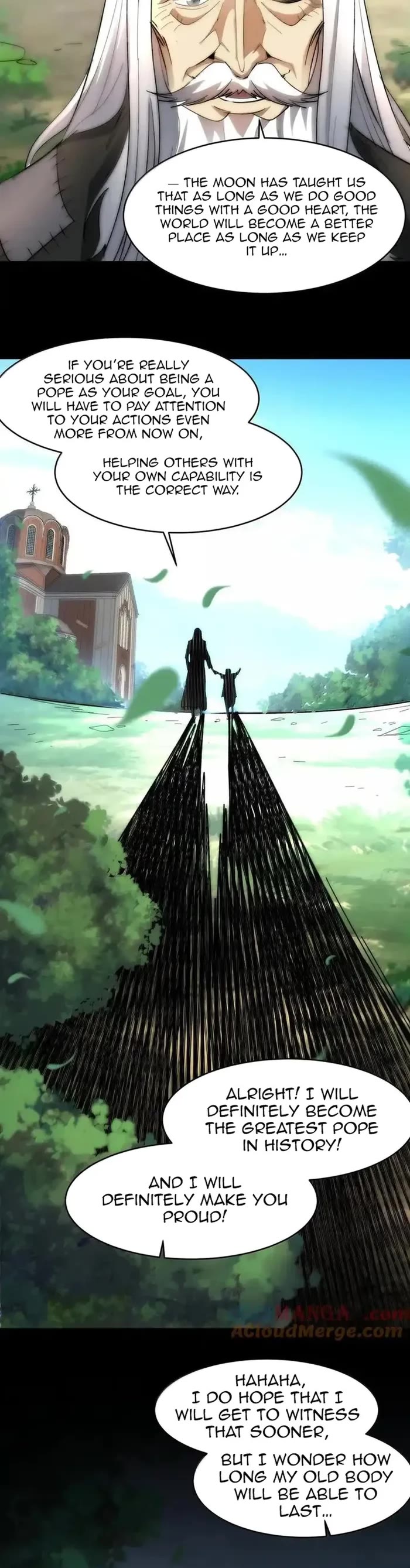 I’m Really Not the Evil God’s Lackey chapter 135 page 17