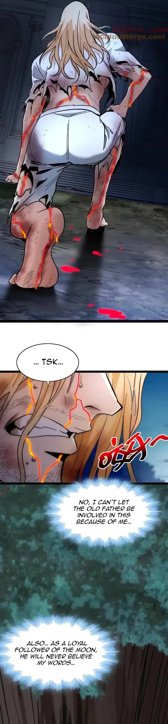 I’m Really Not the Evil God’s Lackey chapter 135 page 24