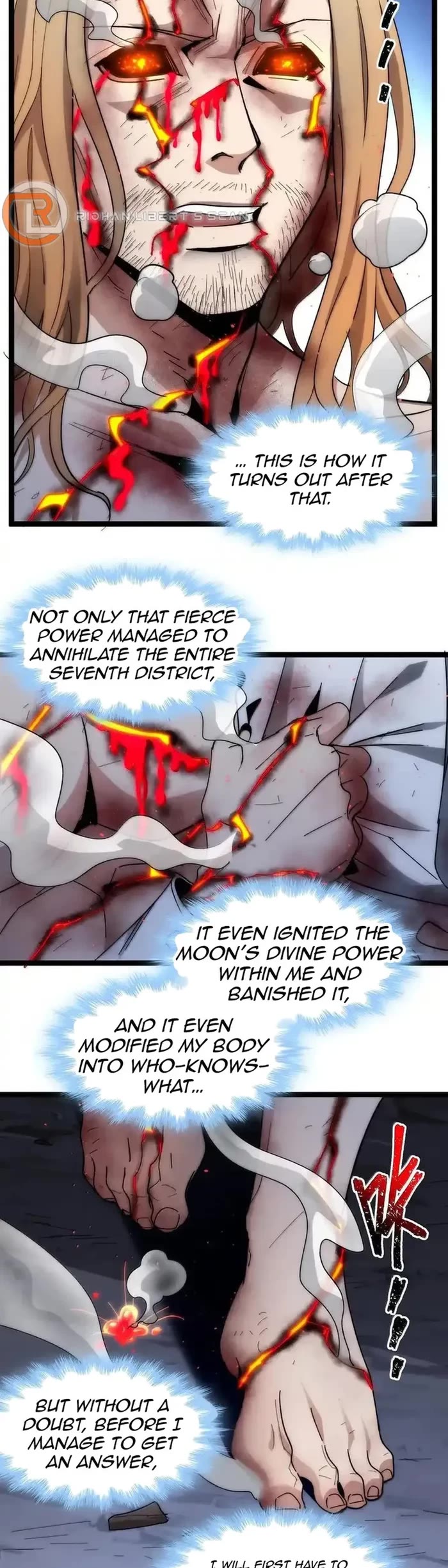 I’m Really Not the Evil God’s Lackey chapter 135 page 3