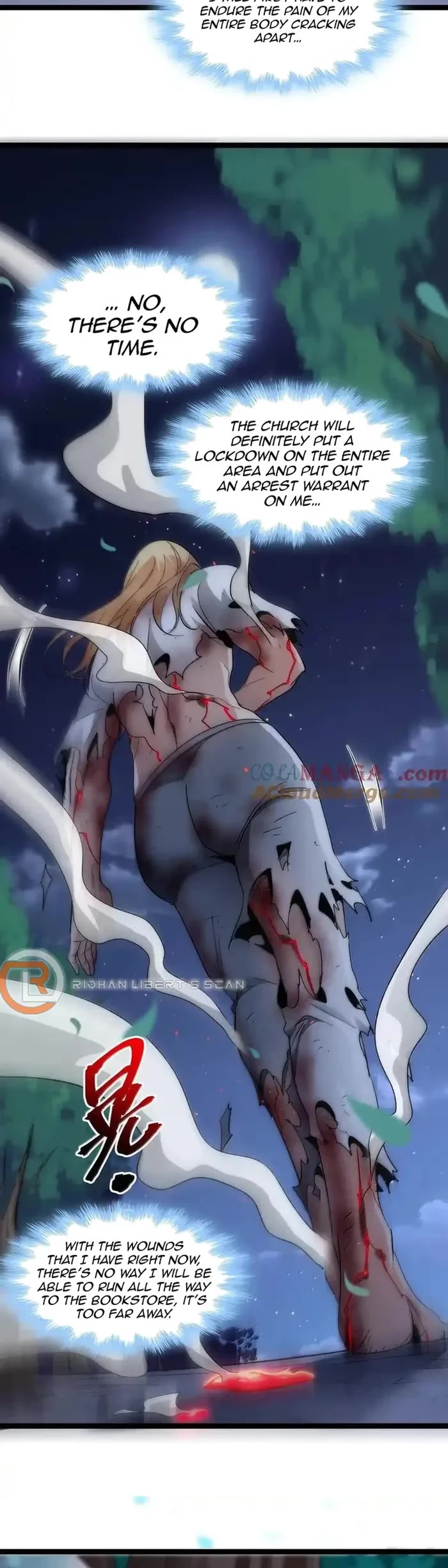 I’m Really Not the Evil God’s Lackey chapter 135 page 4