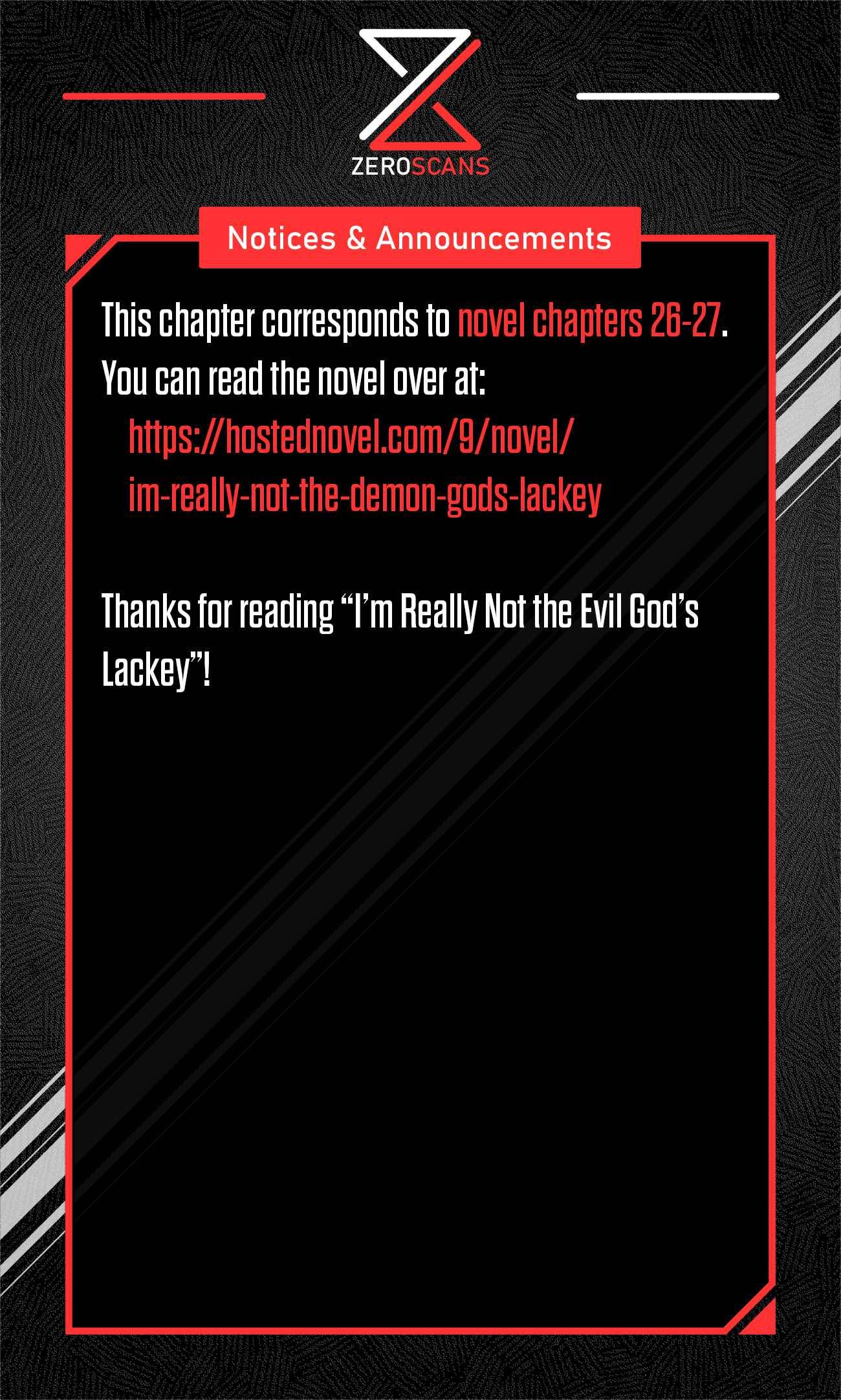 I’m Really Not the Evil God’s Lackey chapter 14 page 7