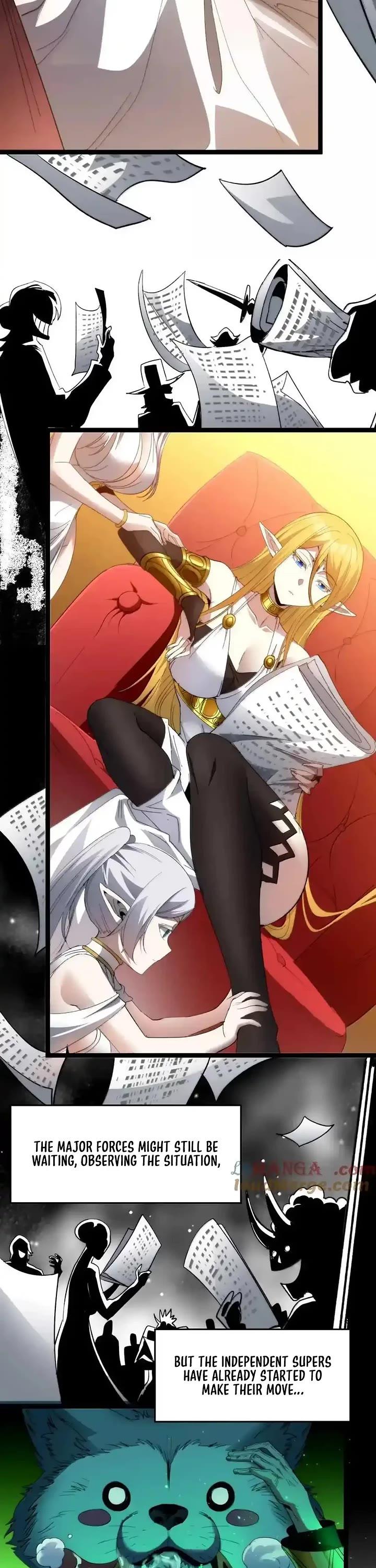 I’m Really Not the Evil God’s Lackey chapter 145 page 12