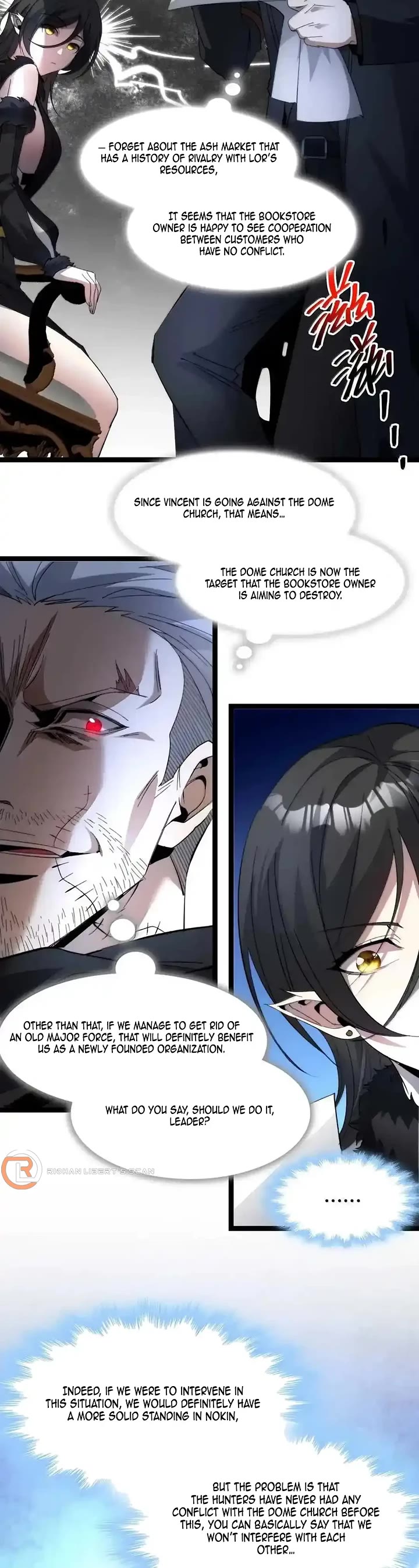 I’m Really Not the Evil God’s Lackey chapter 145 page 23