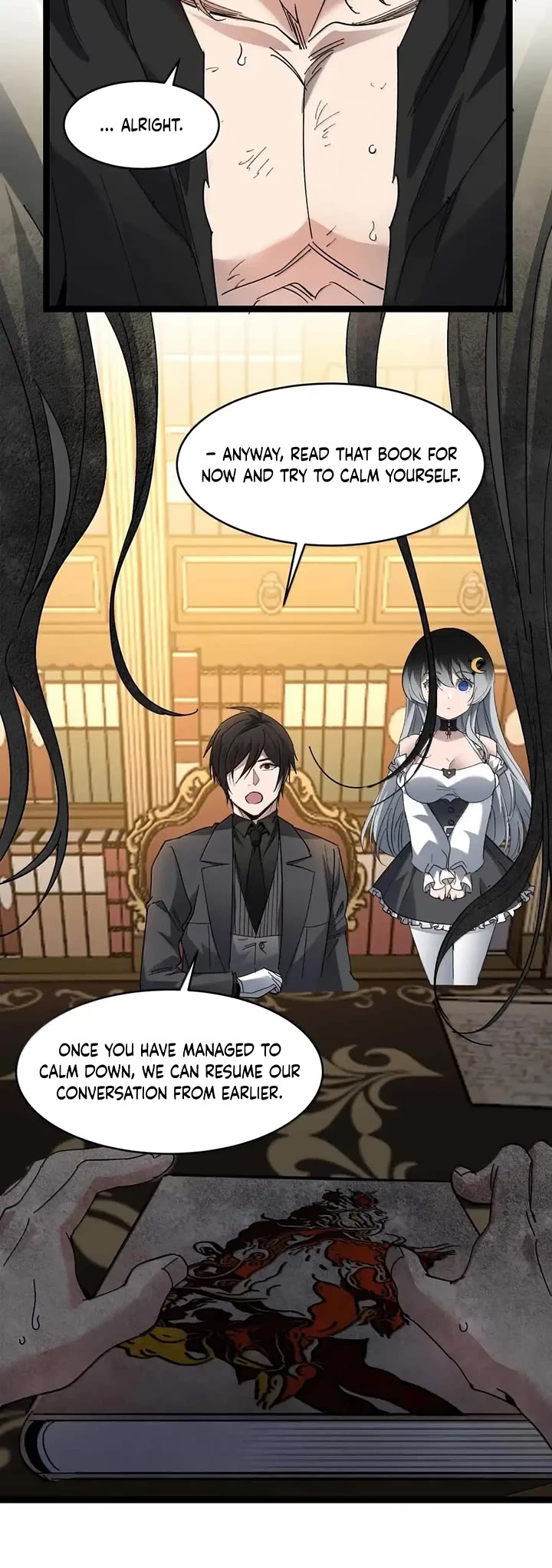 I’m Really Not the Evil God’s Lackey chapter 148 page 33