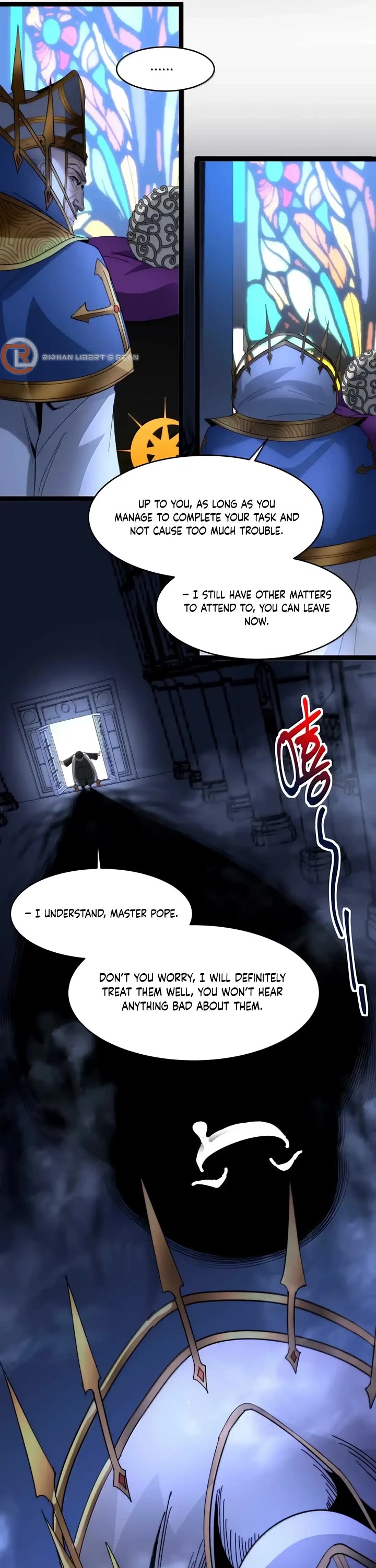 I’m Really Not the Evil God’s Lackey chapter 149 page 28