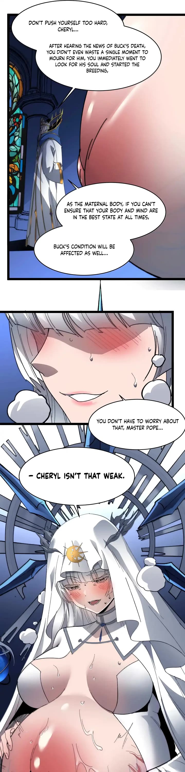 I’m Really Not the Evil God’s Lackey chapter 149 page 33