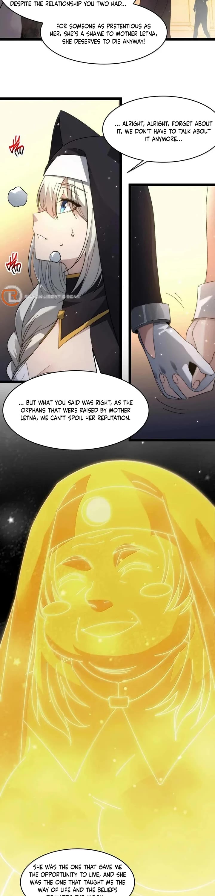 I’m Really Not the Evil God’s Lackey chapter 150 page 8