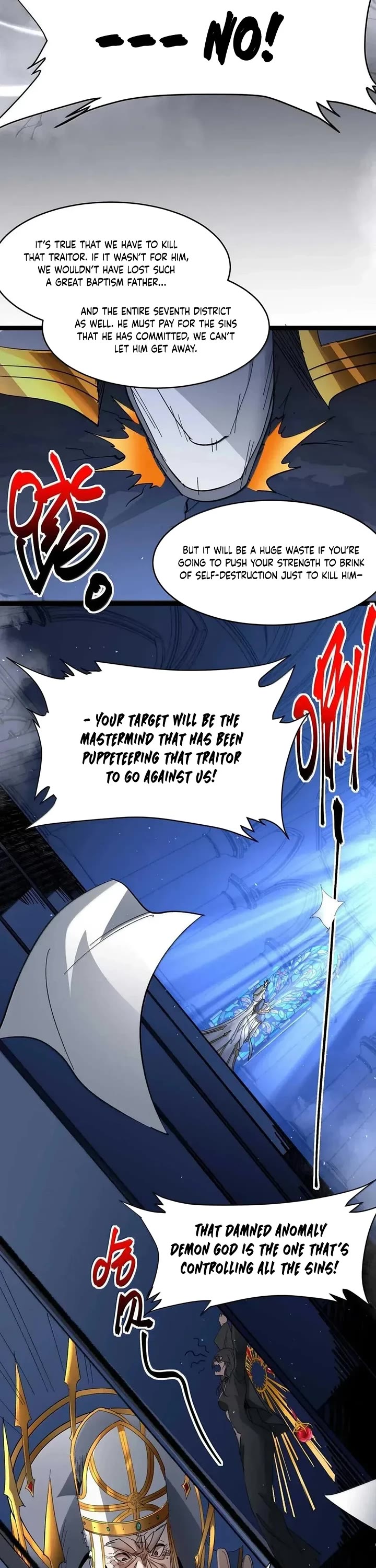 I’m Really Not the Evil God’s Lackey chapter 151 page 24