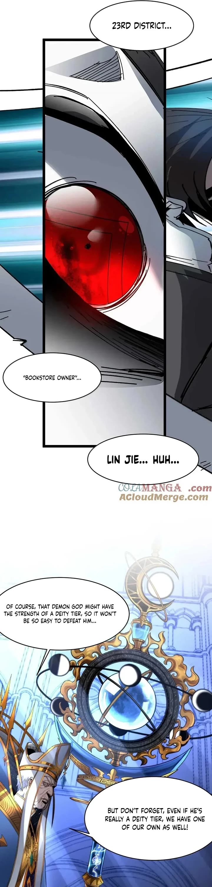 I’m Really Not the Evil God’s Lackey chapter 151 page 27