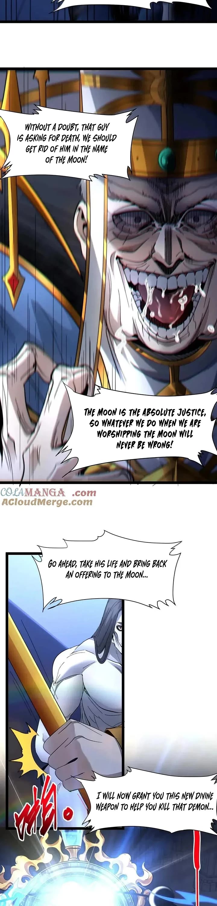 I’m Really Not the Evil God’s Lackey chapter 151 page 32