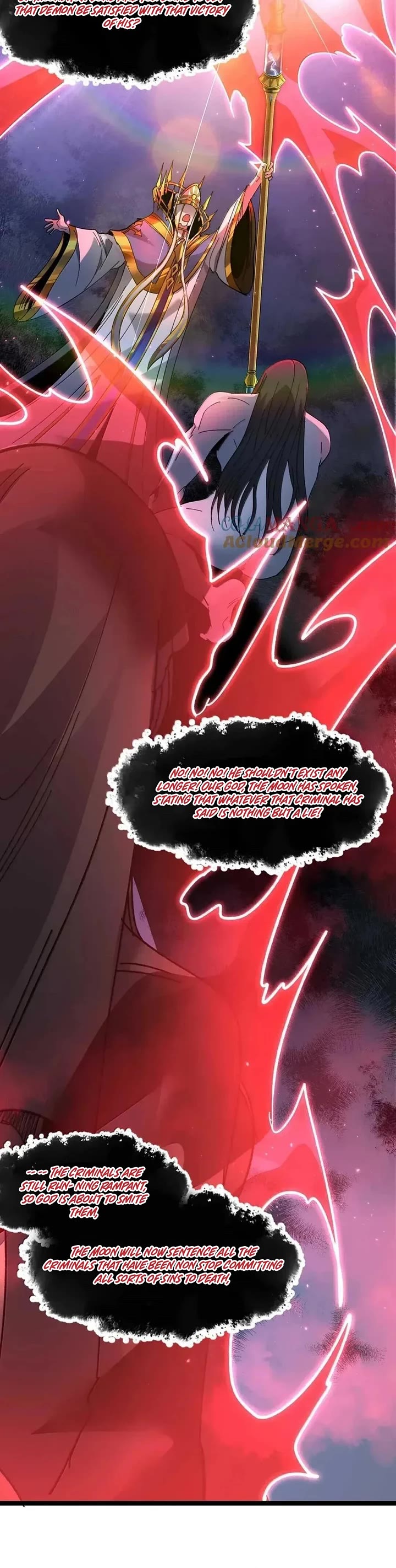 I’m Really Not the Evil God’s Lackey chapter 151 page 34