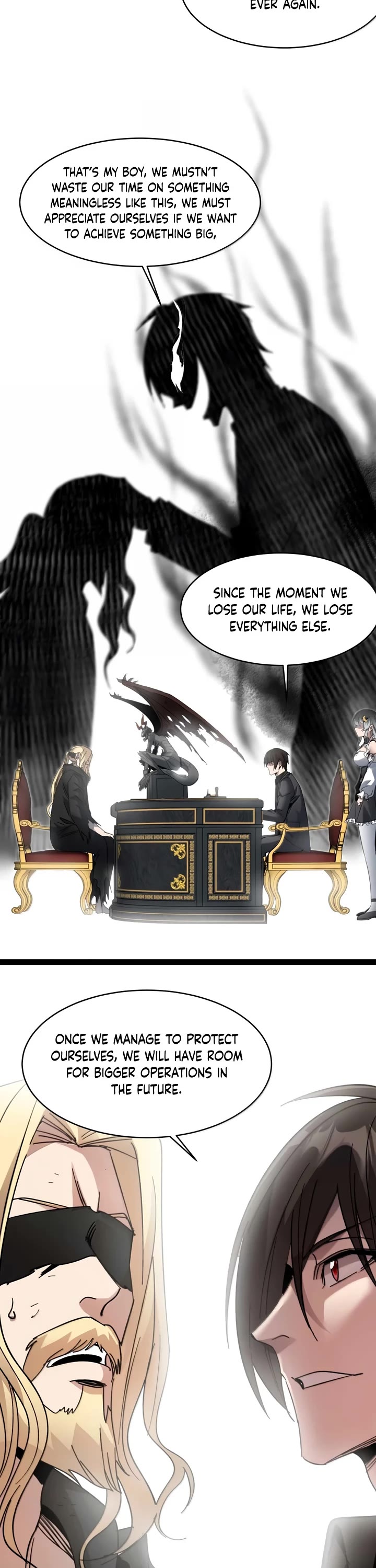 I’m Really Not the Evil God’s Lackey chapter 153 page 28