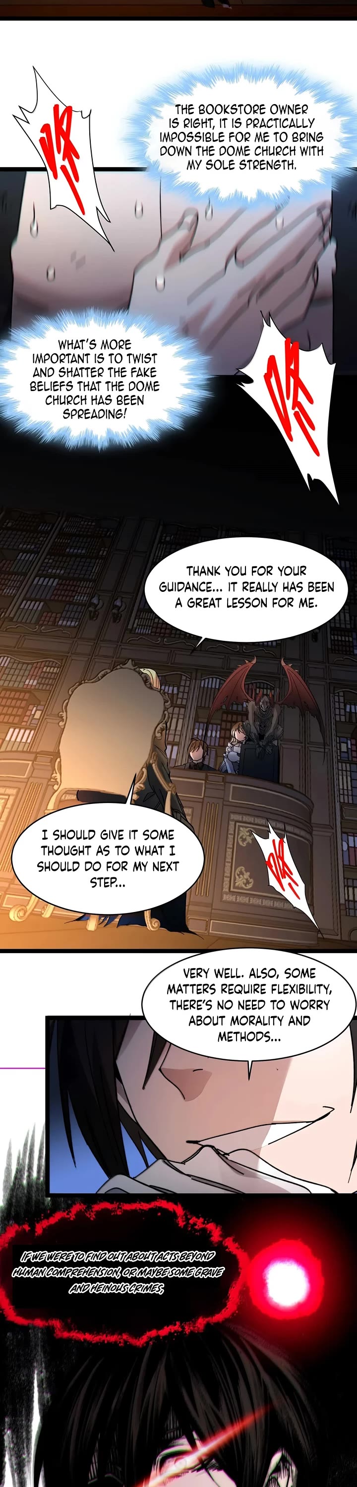 I’m Really Not the Evil God’s Lackey chapter 153 page 32