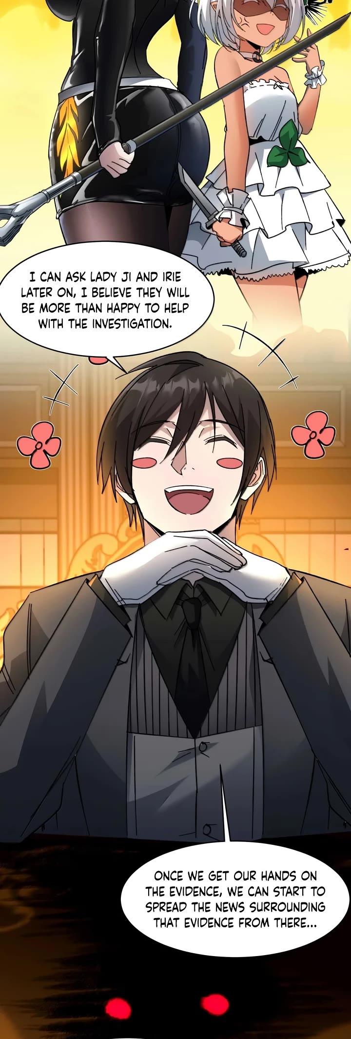 I’m Really Not the Evil God’s Lackey chapter 153 page 36