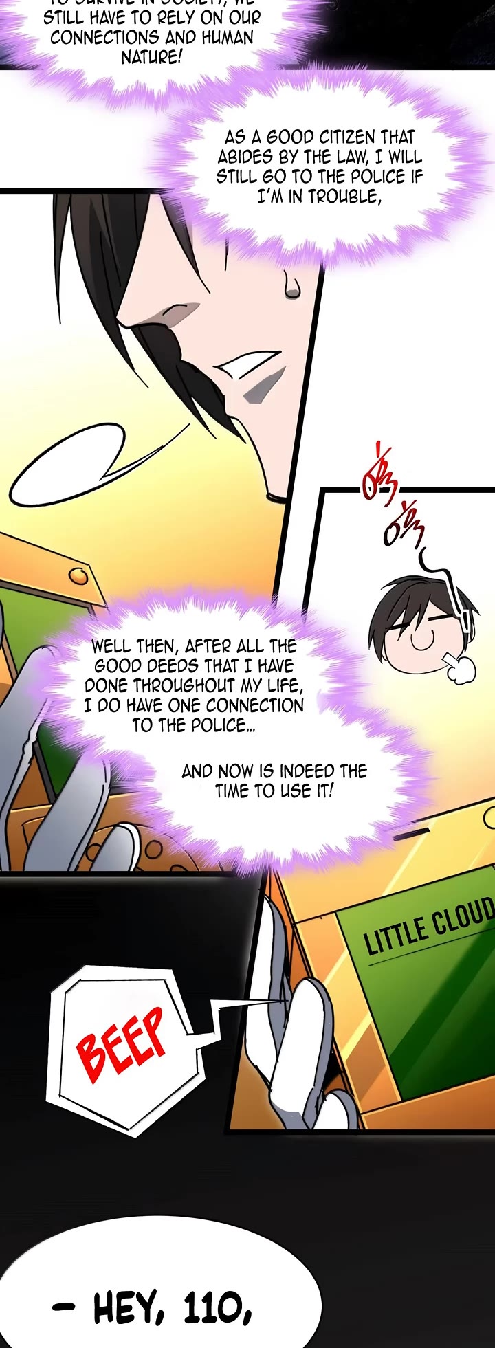 I’m Really Not the Evil God’s Lackey chapter 153 page 40