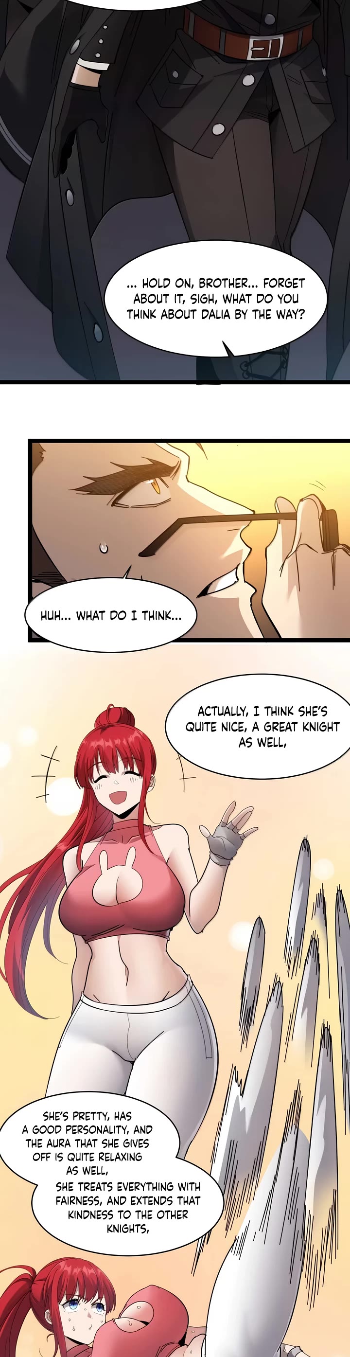 I’m Really Not the Evil God’s Lackey chapter 154 page 17