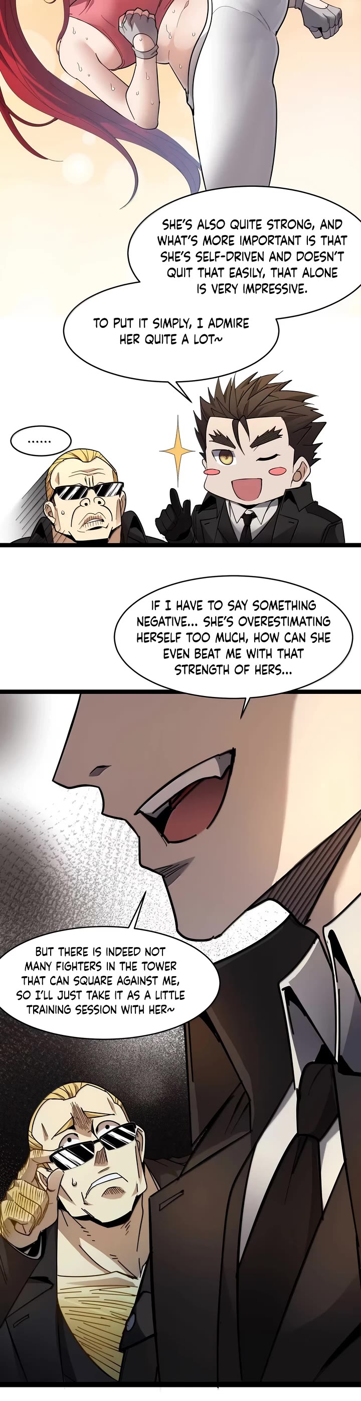 I’m Really Not the Evil God’s Lackey chapter 154 page 18