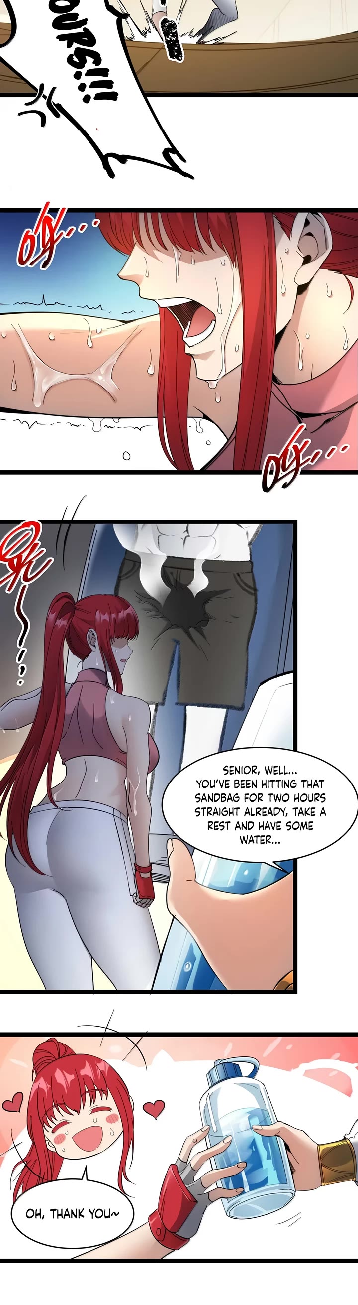 I’m Really Not the Evil God’s Lackey chapter 154 page 38