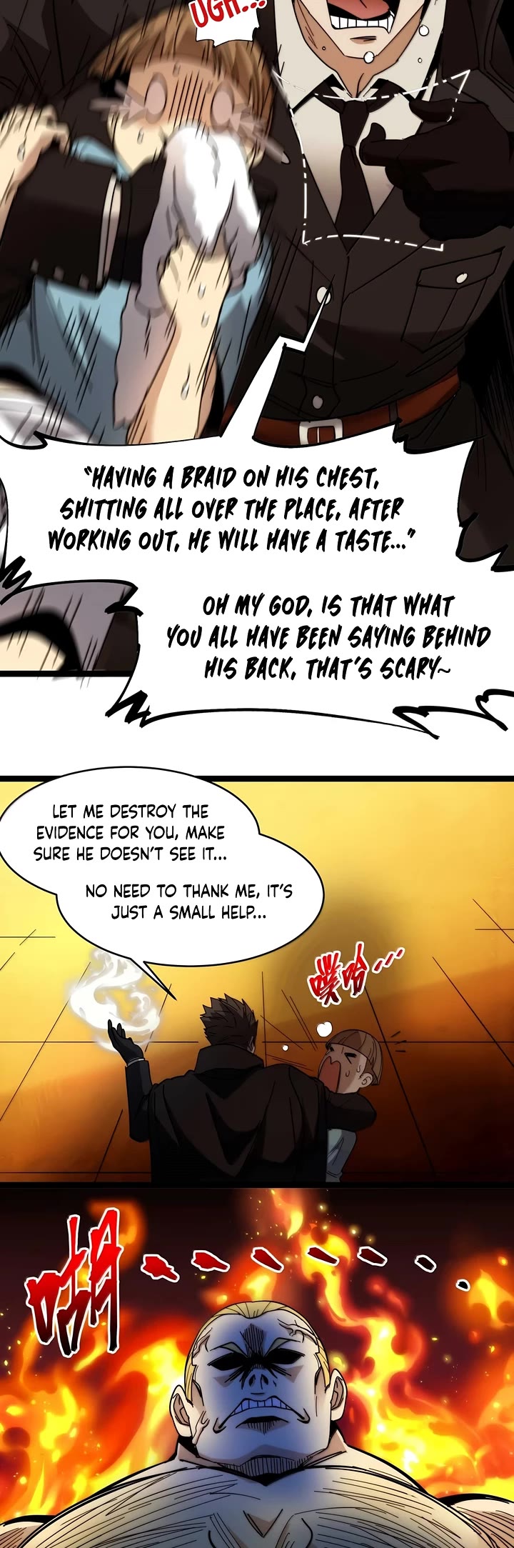 I’m Really Not the Evil God’s Lackey chapter 155 page 24