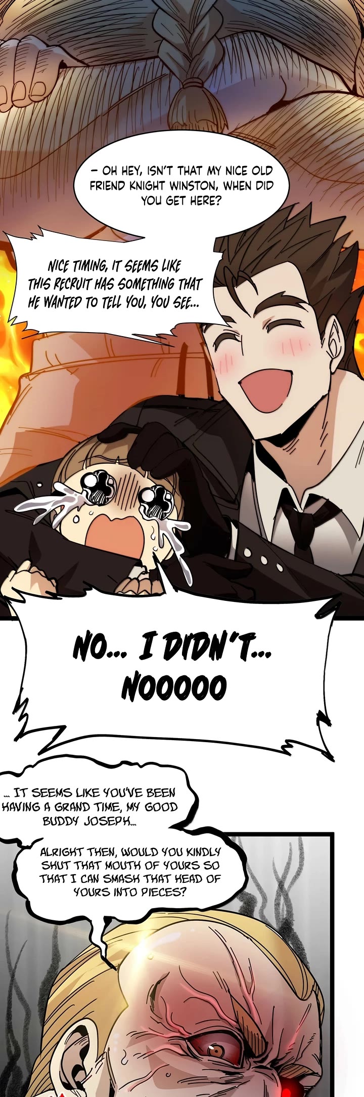 I’m Really Not the Evil God’s Lackey chapter 155 page 25