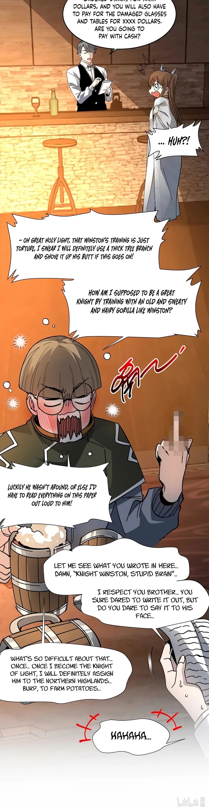 I’m Really Not the Evil God’s Lackey chapter 155 page 40