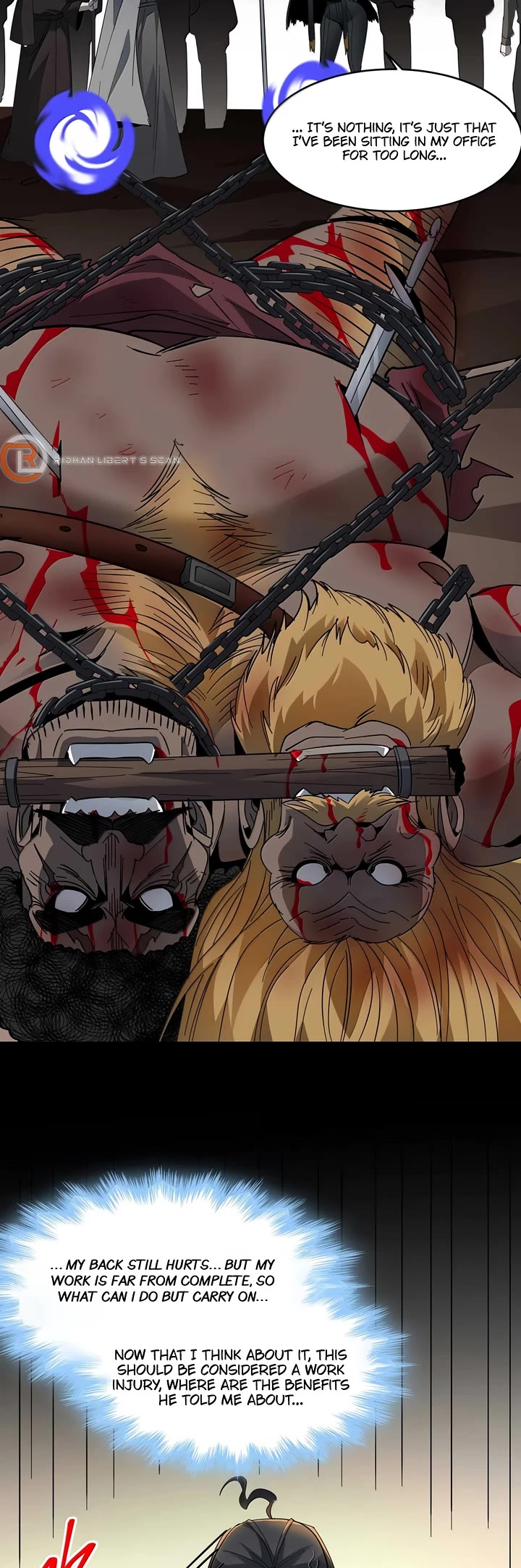 I’m Really Not the Evil God’s Lackey chapter 156 page 19