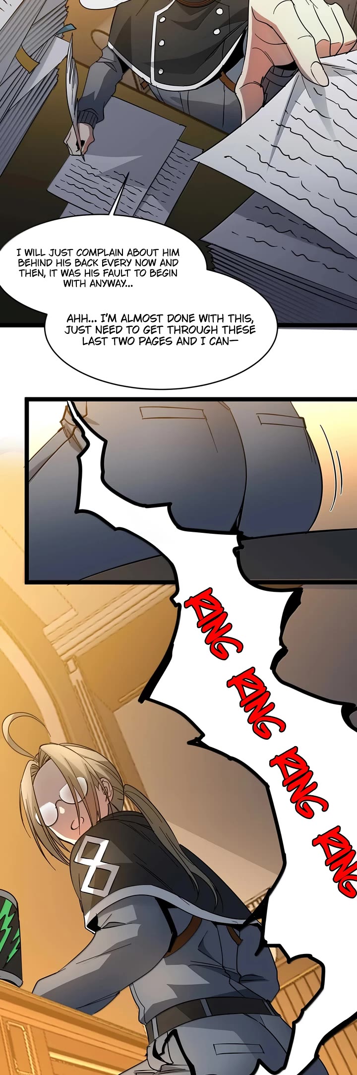 I’m Really Not the Evil God’s Lackey chapter 156 page 24