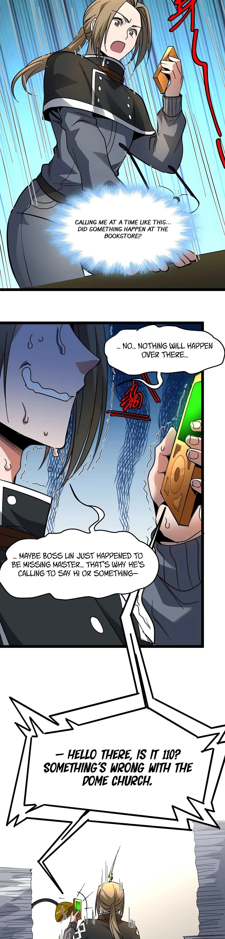 I’m Really Not the Evil God’s Lackey chapter 156 page 26