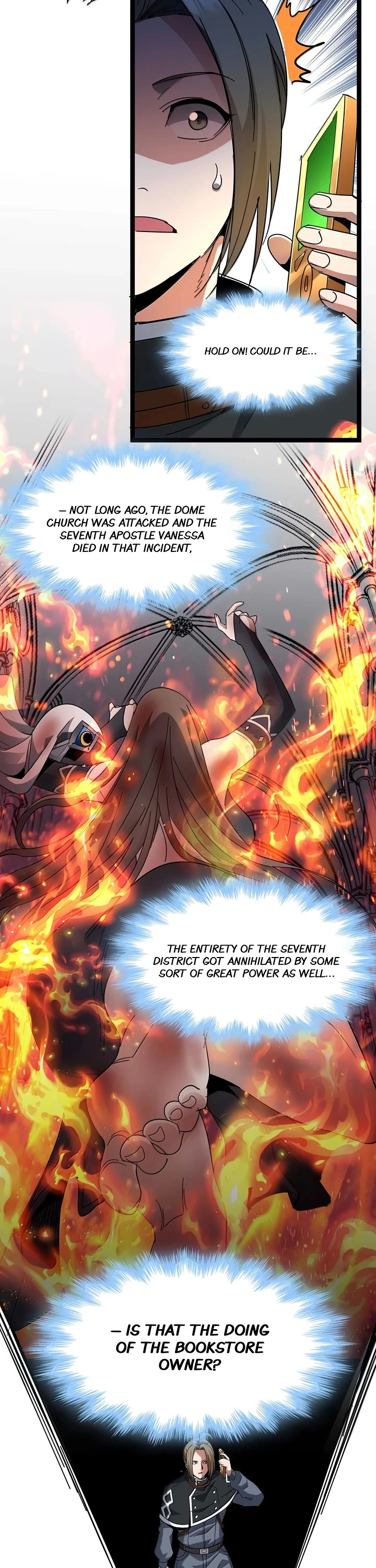 I’m Really Not the Evil God’s Lackey chapter 156 page 28