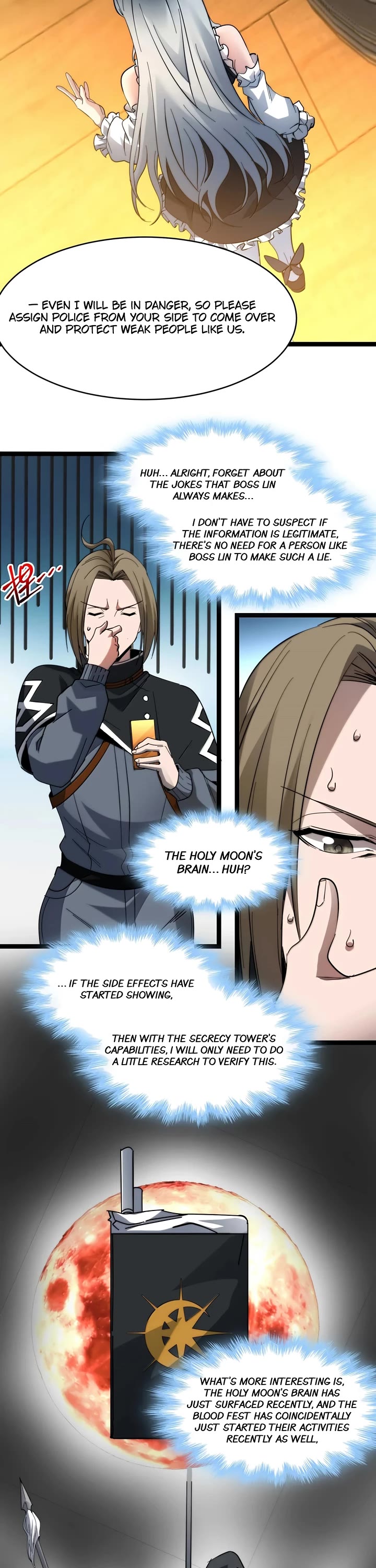 I’m Really Not the Evil God’s Lackey chapter 156 page 37