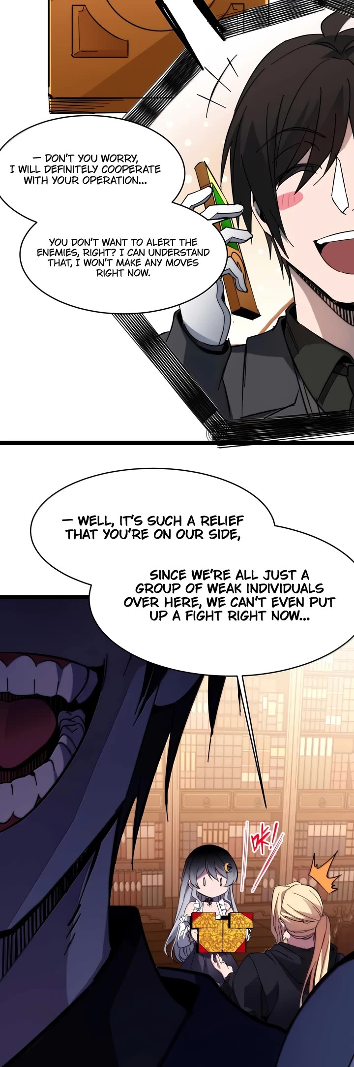 I’m Really Not the Evil God’s Lackey chapter 156 page 40