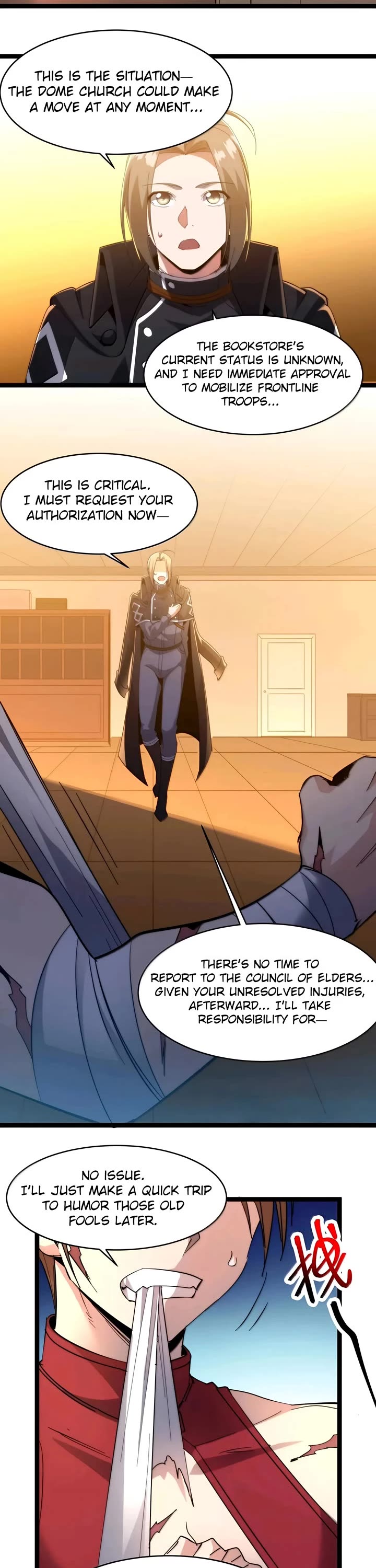 I’m Really Not the Evil God’s Lackey chapter 157 page 2