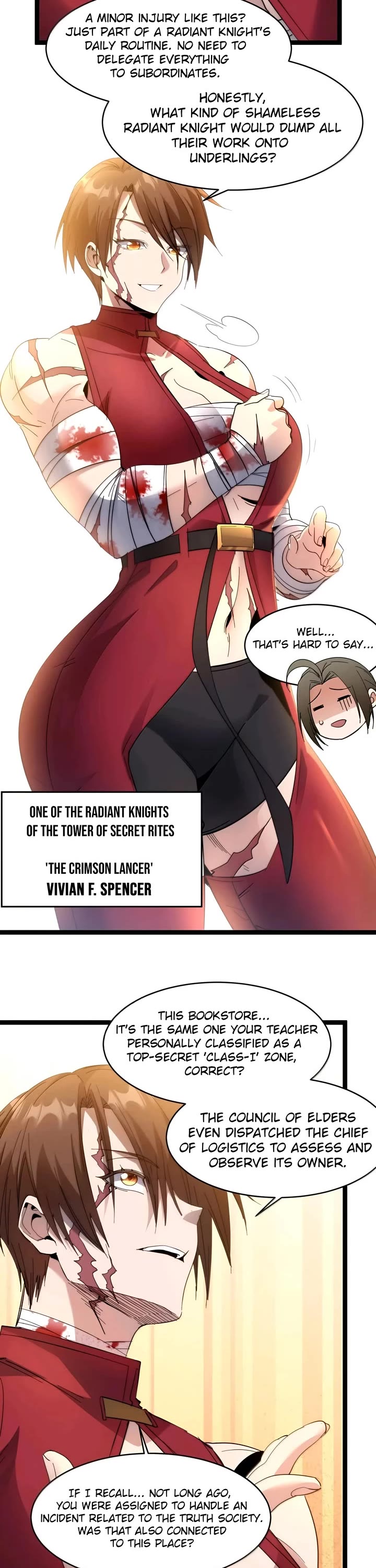 I’m Really Not the Evil God’s Lackey chapter 157 page 3