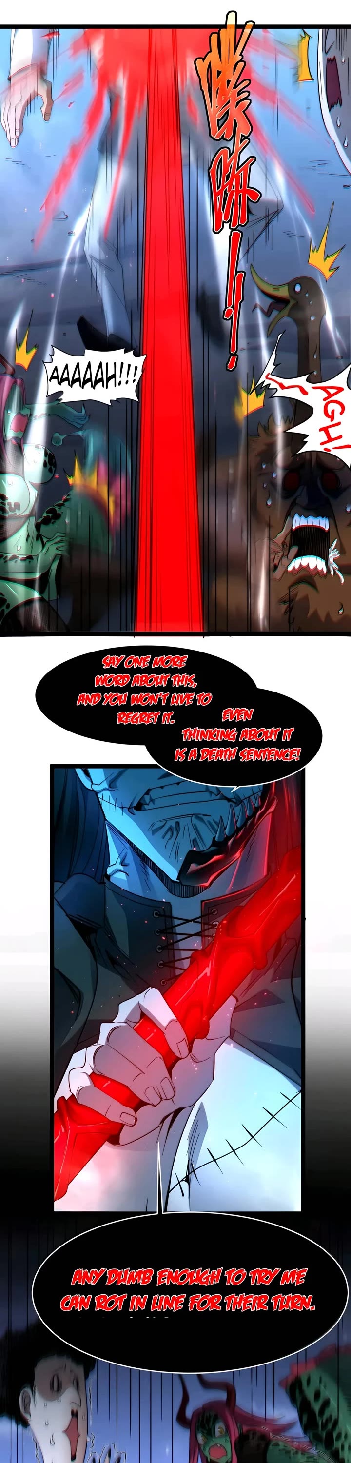 I’m Really Not the Evil God’s Lackey chapter 157 page 32