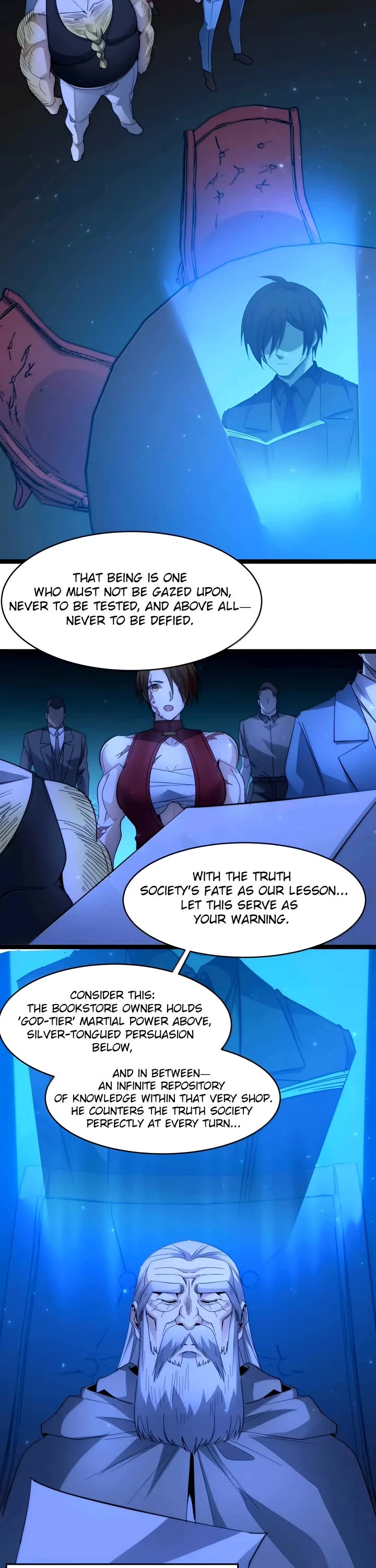 I’m Really Not the Evil God’s Lackey chapter 157 page 8