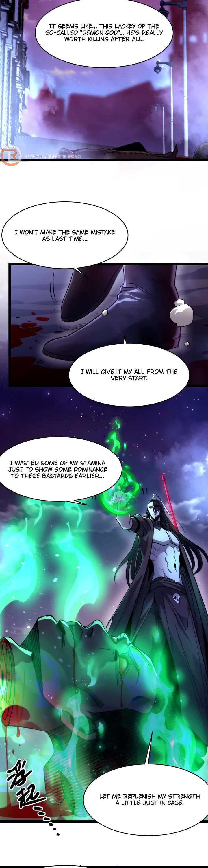 I’m Really Not the Evil God’s Lackey chapter 158 page 3