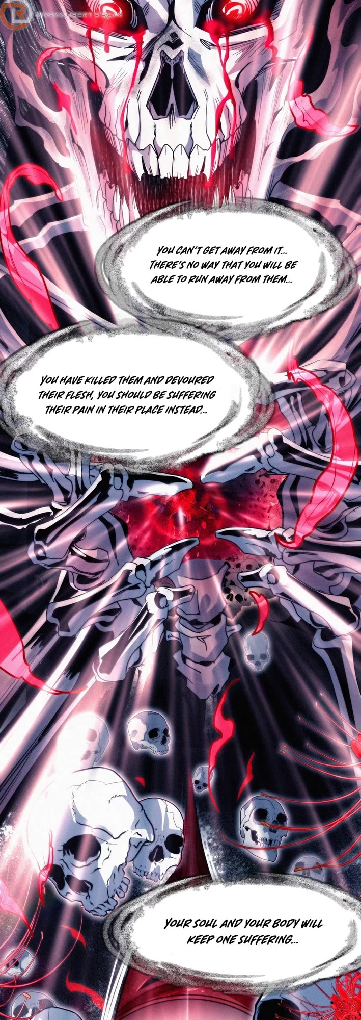 I’m Really Not the Evil God’s Lackey chapter 160 page 34