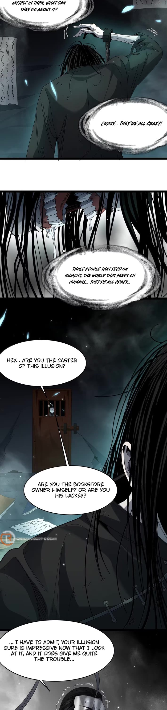 I’m Really Not the Evil God’s Lackey chapter 160 page 8